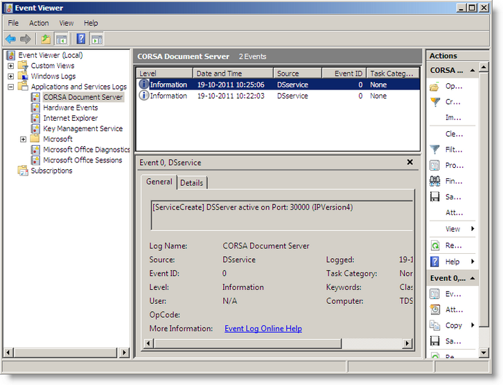 Windows Event Viewer