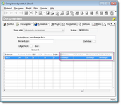 Tabkaart Document in Corsa